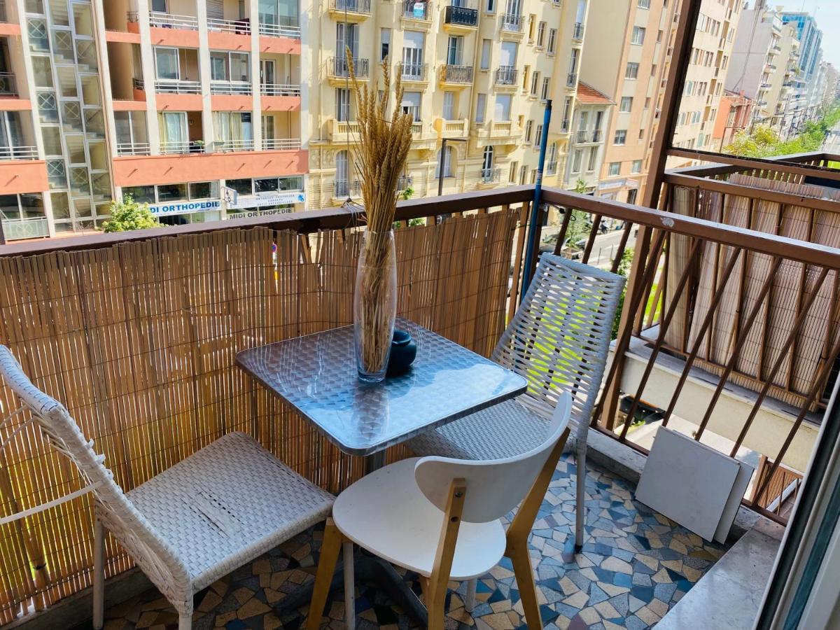 Magnifique Appartement 60M2 ,3 Pieces , Equipee,Tres Lumineux, 2 Minutes A Pied De La Plage Ницца Экстерьер фото