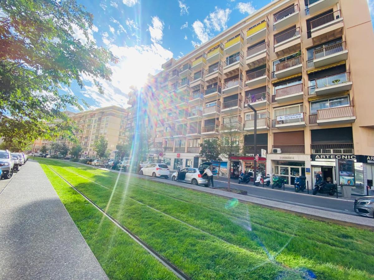 Magnifique Appartement 60M2 ,3 Pieces , Equipee,Tres Lumineux, 2 Minutes A Pied De La Plage Ницца Экстерьер фото