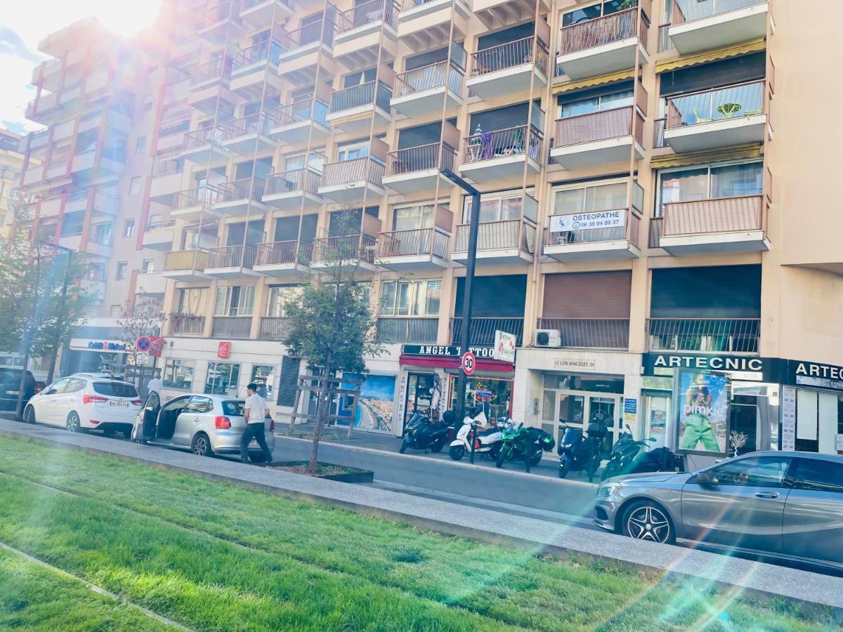 Magnifique Appartement 60M2 ,3 Pieces , Equipee,Tres Lumineux, 2 Minutes A Pied De La Plage Ницца Экстерьер фото